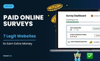 paid online surveys—7 websites to earn money