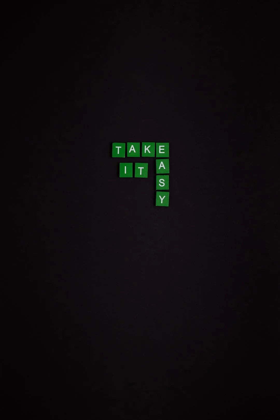take it easy motivational tiles aesthetic phone wallpaper