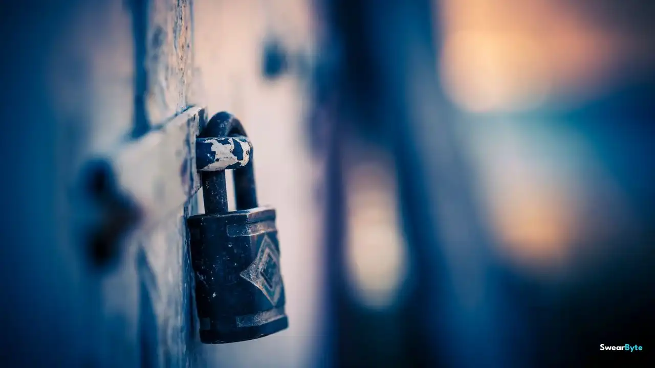 Close-up of a padlock symbolizing data privacy and online security