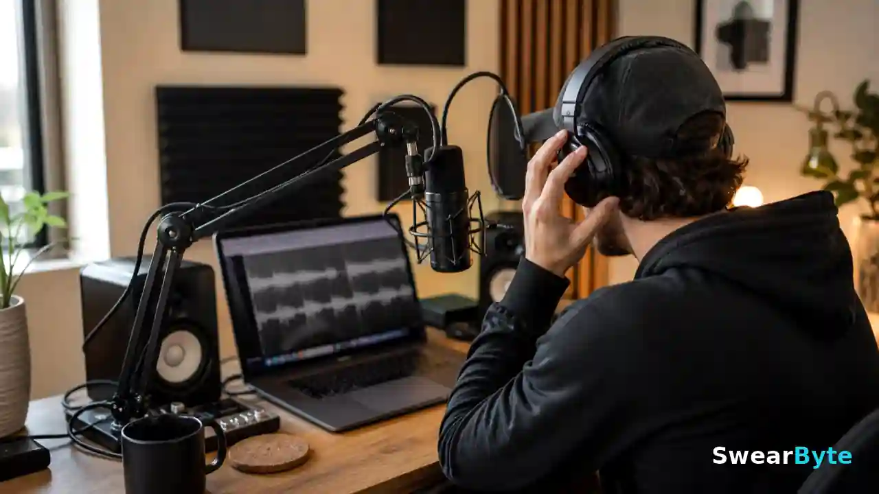 AI voice cloning home studio setup